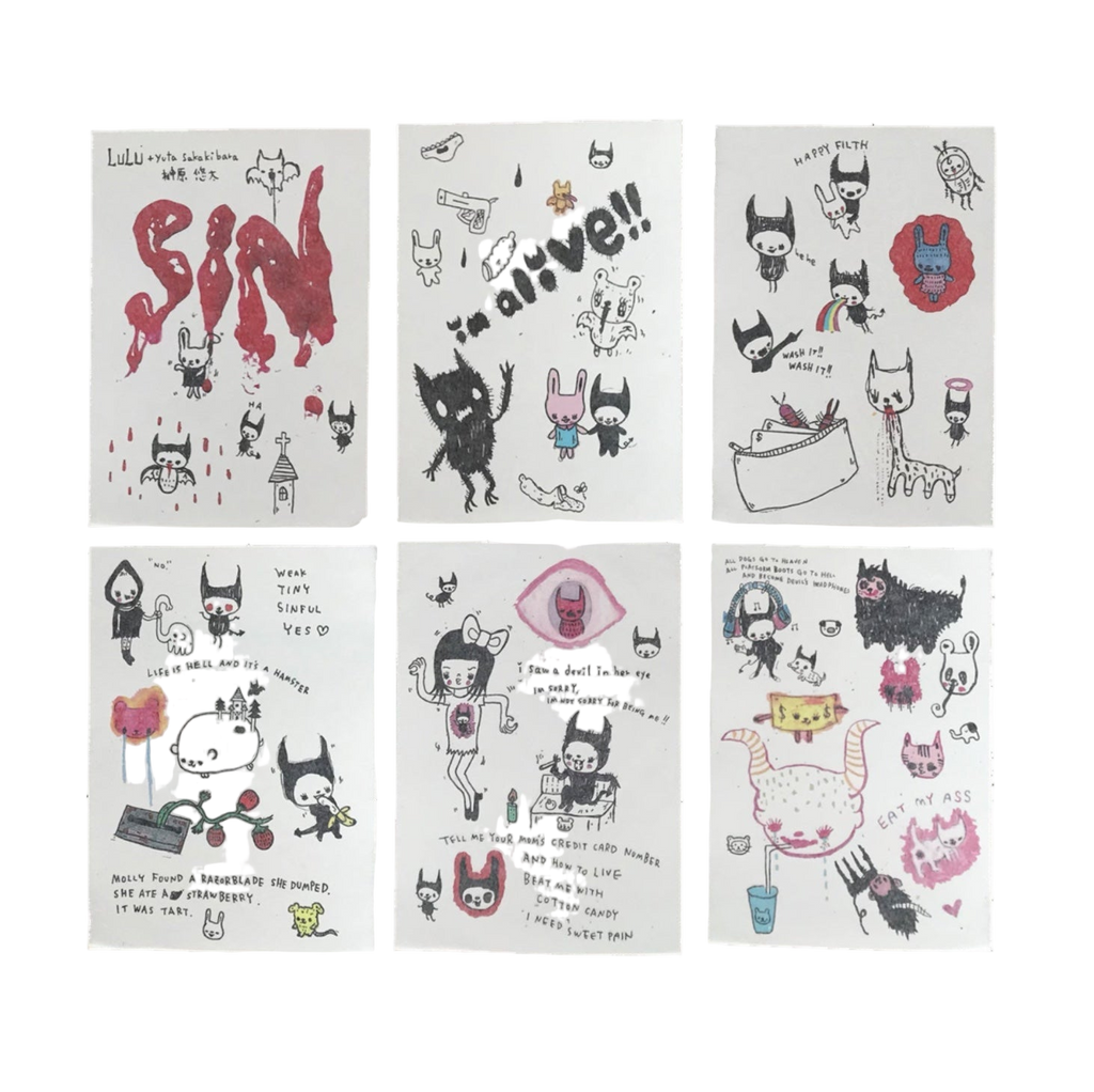 temporary tattoos ~ hell