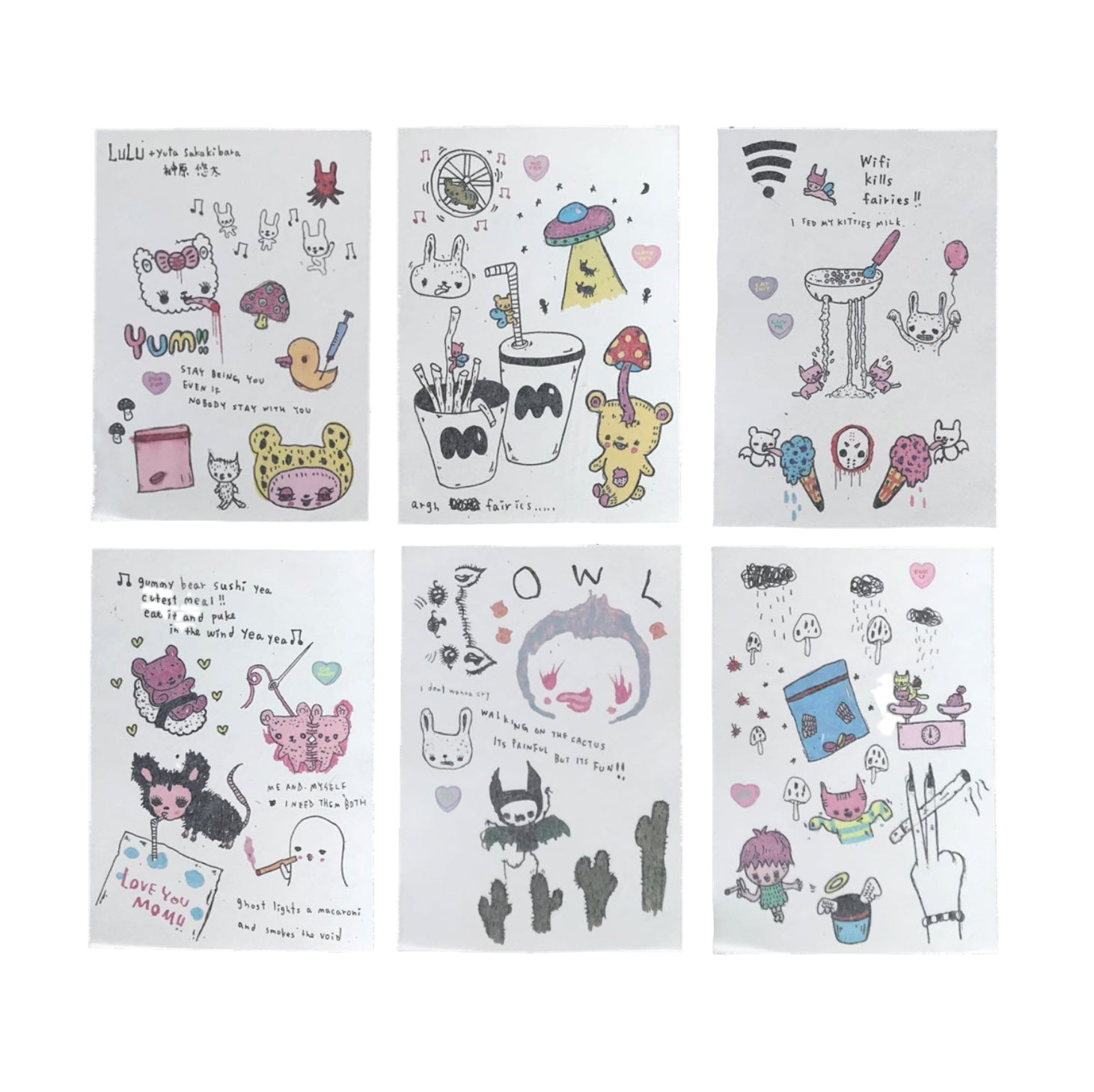 temporary tattoos ~ high