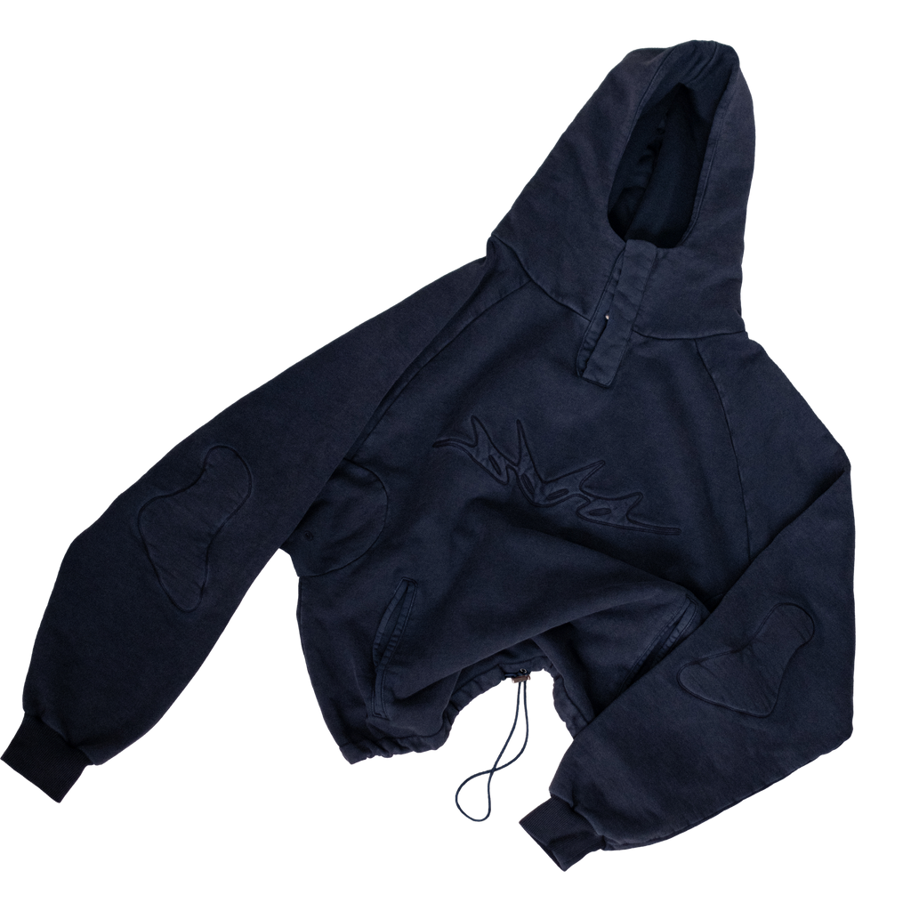 CREW HOODIE 026 “ink”