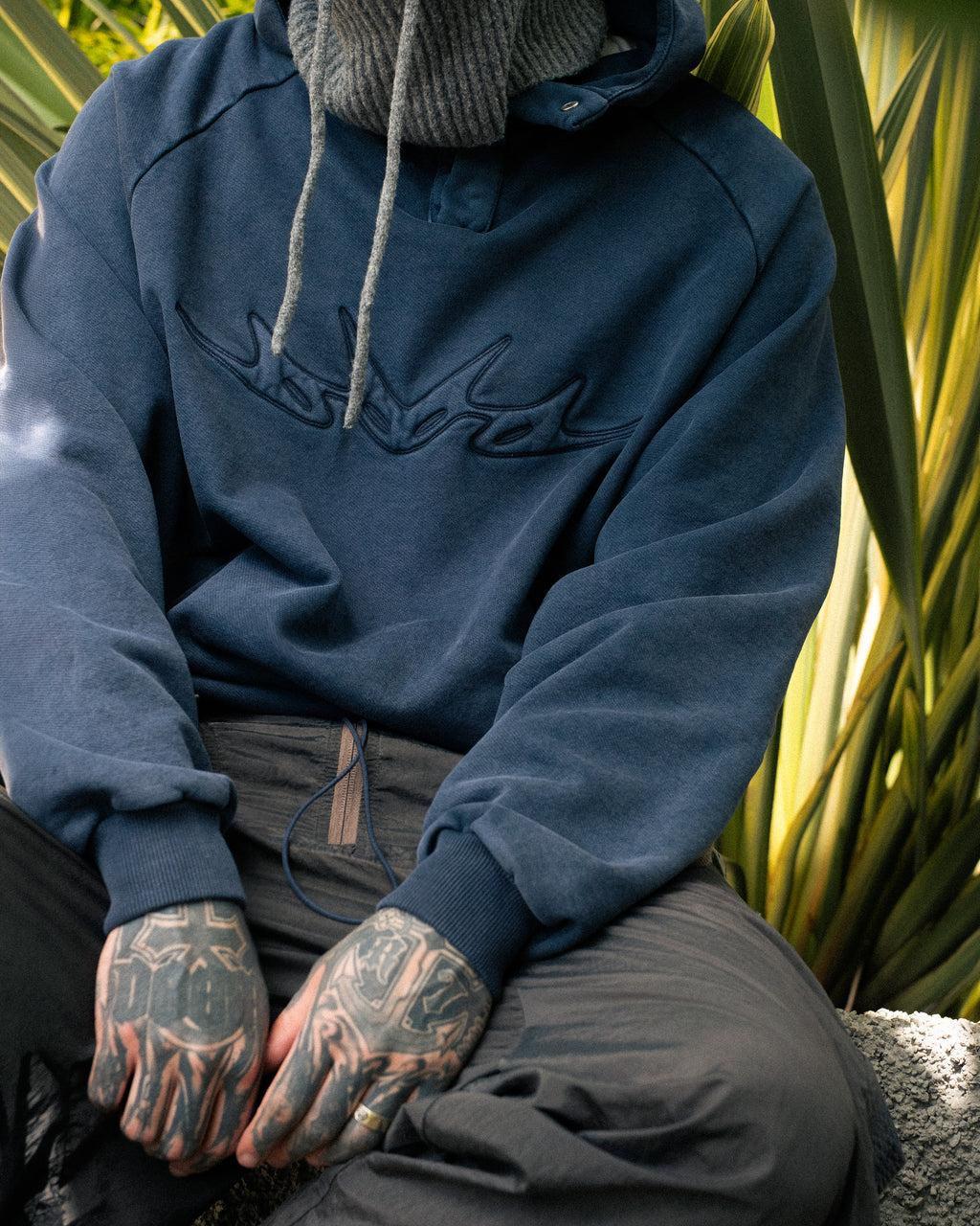 CREW HOODIE 026 “ink”