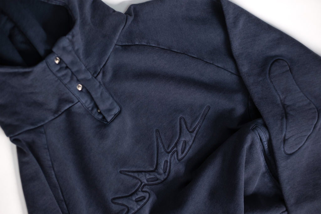 CREW HOODIE 026 “ink”