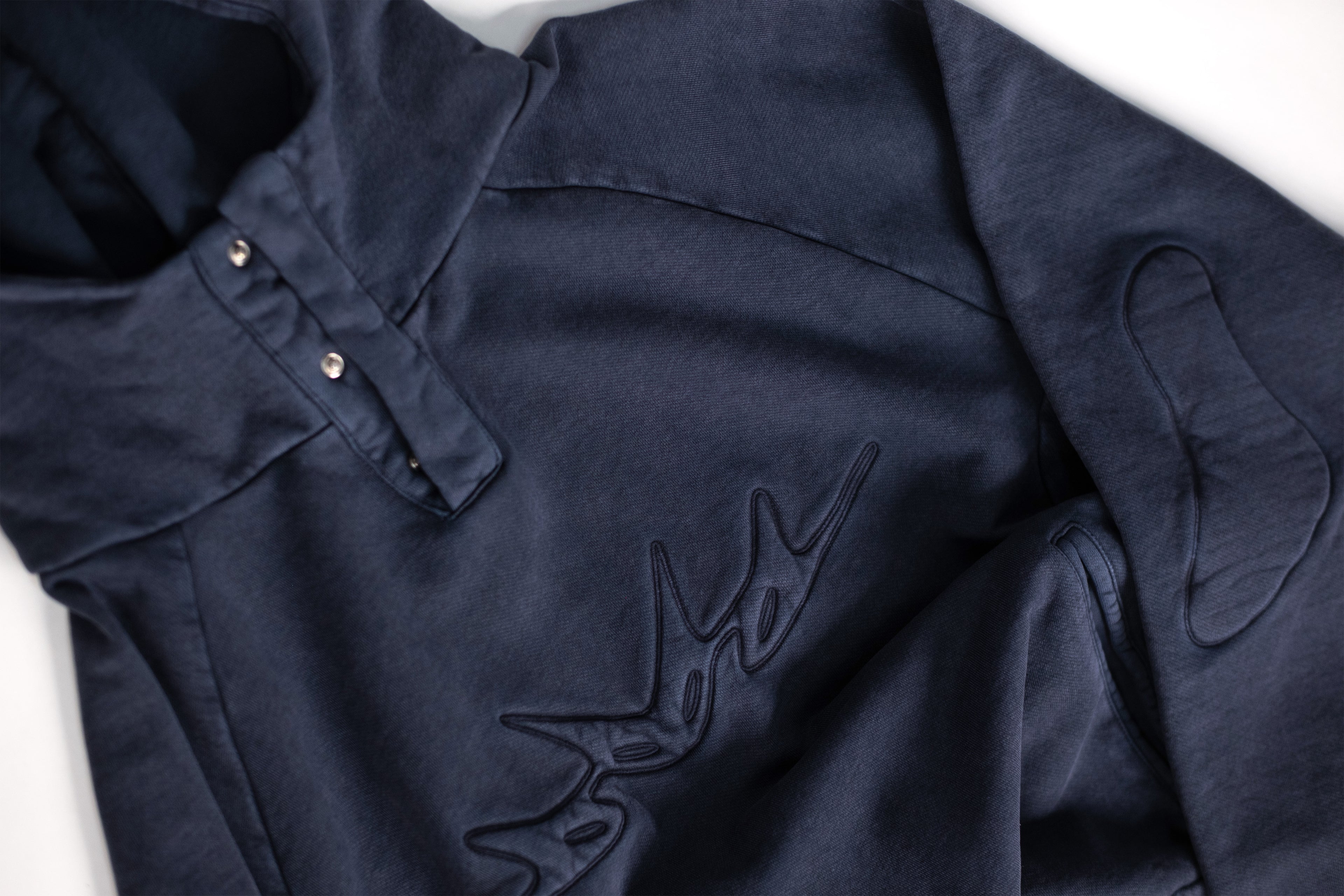 CREW HOODIE 026 “ink”