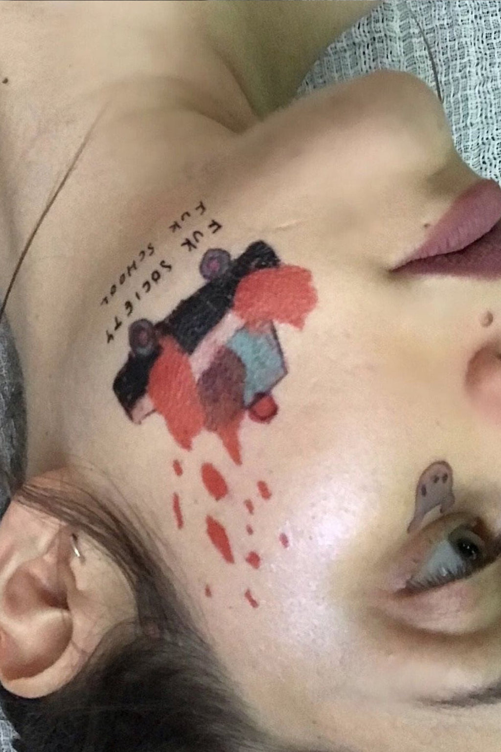 temporary tattoos ~ fuk this